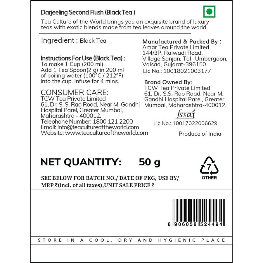 Darjeeling Second Flush