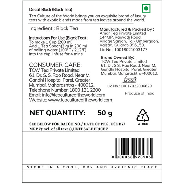Decaf Black Tea