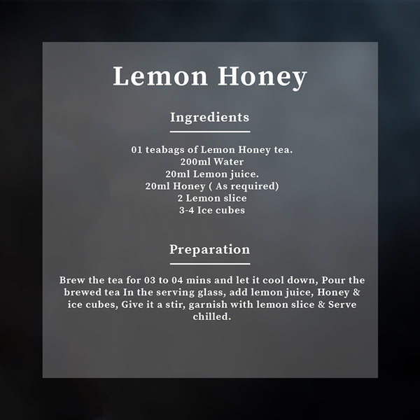 Refreshing Lemon Honey Tea