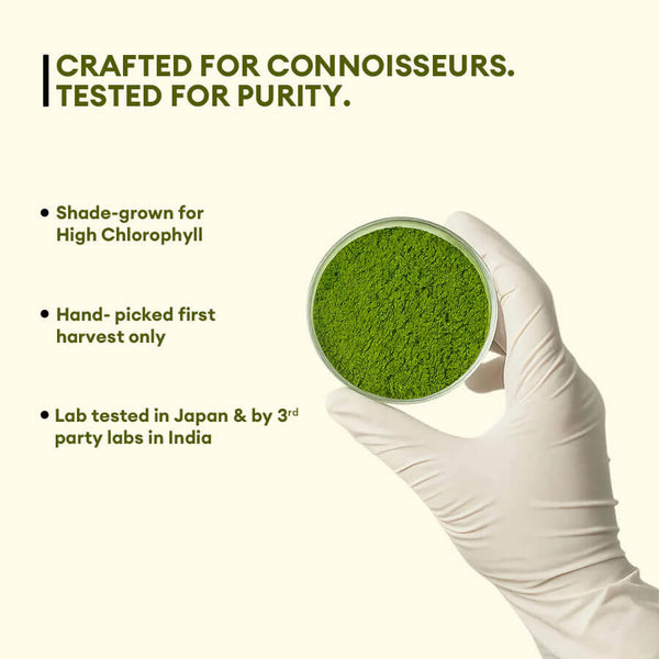 Matcha - Ceremonial Grade (Japanese Green Tea) 30gms