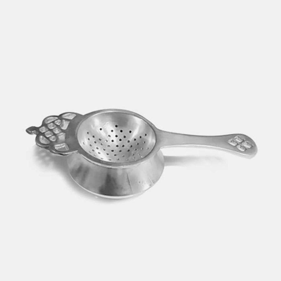 Buy Silver Plated Stainless Steel Tea Strainer Online TCW Tea