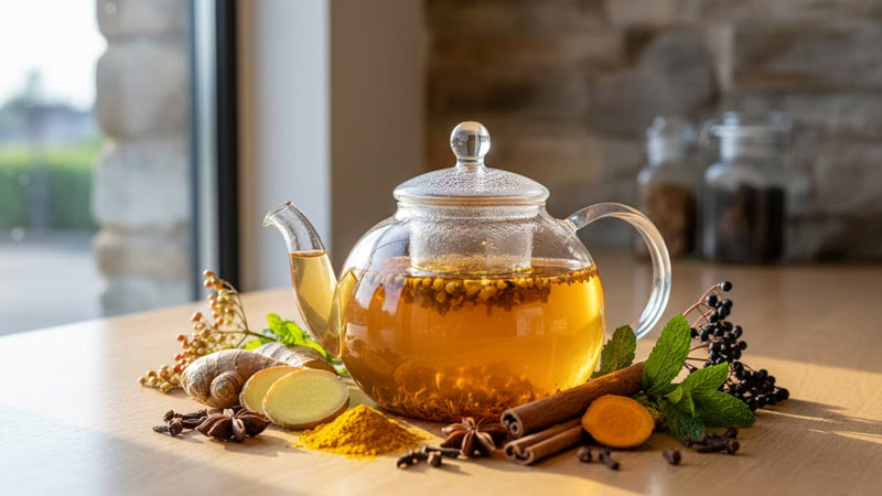 Health Benefits of Herbal Teas for Immunity & Weight Management