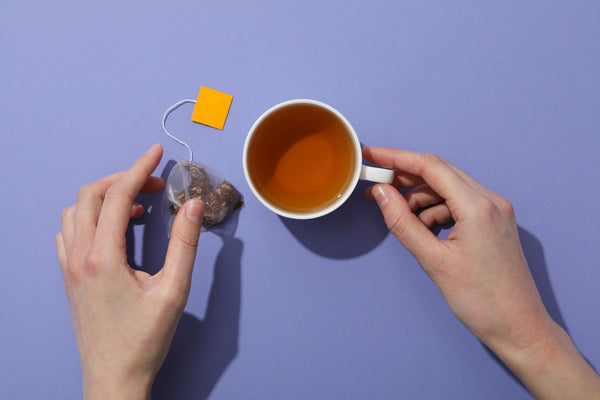 reusing tea bags