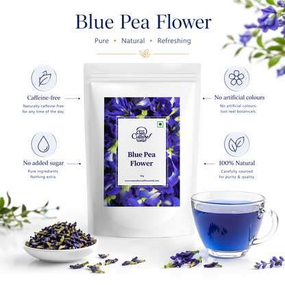 Blue Pea Flower