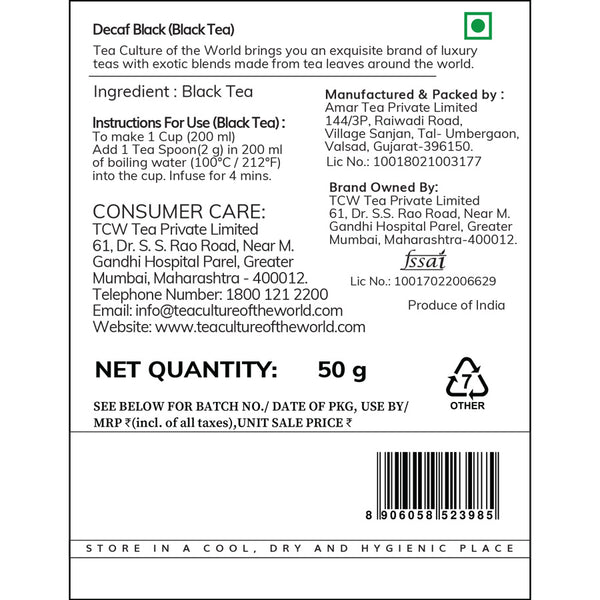 Decaf Black Tea