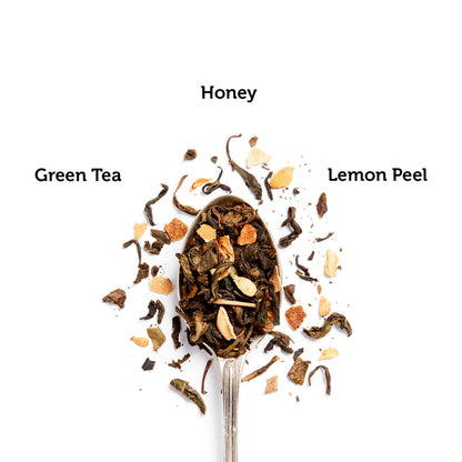 refreshing lemon honey tea