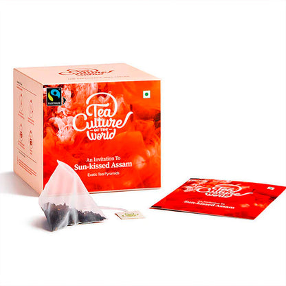 Sun-kissed Assam Tea