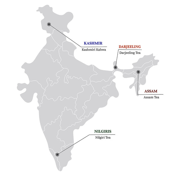 tea estates of india