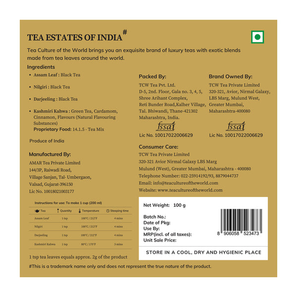 Tea Estates of India