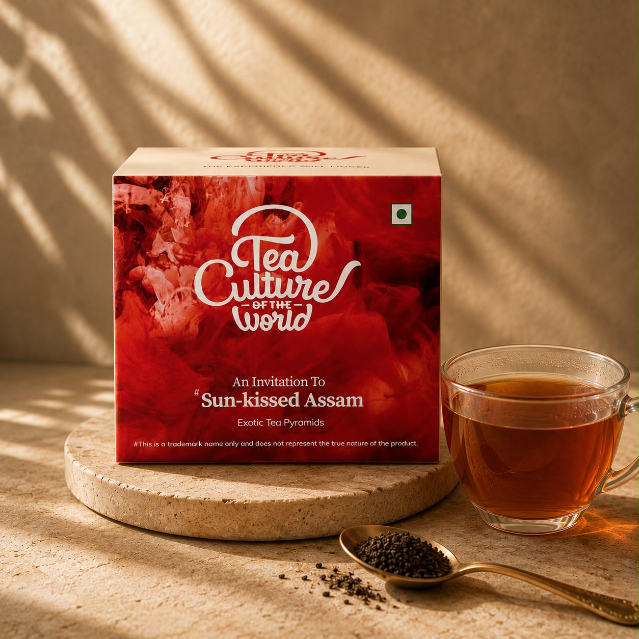 Sun-kissed Assam Tea